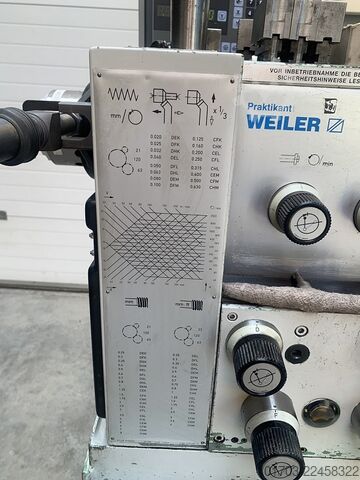 Parallelle draaibank WEILER Praktikant 160 B