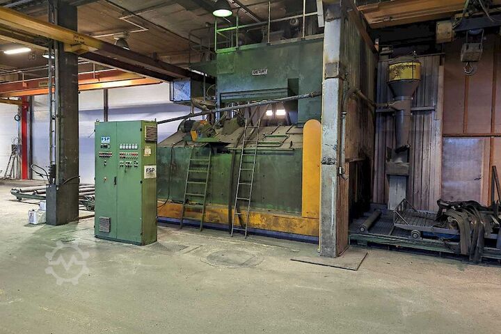 Sistema di sabbiatura Gietart GW 2000-610