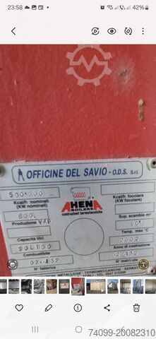 Kotlový kotel na tuhá paliva s plněním AHENA K.CAL /H 500.000