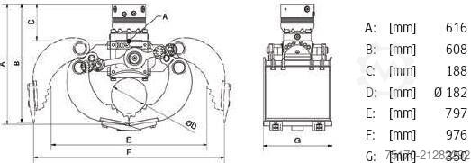 Greifer DMS SG3535 Sortiergreifer inkl. Rotator / NEU
