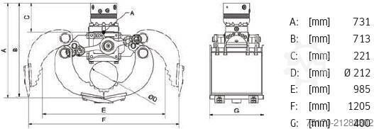 Greifer DMS SG6040 Grabgreifer Sortiergreifer / NEU / lagernd