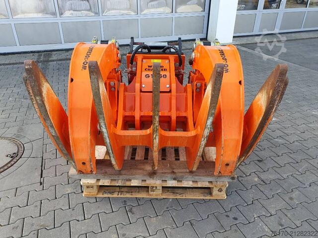 Westtech Woodcracker G1250 Kök Tırmığı / Kavrama Kolları OQ65 DEMO Westtech Woodcracker G1250 Roderechen / Greifarme OQ65 DEMO