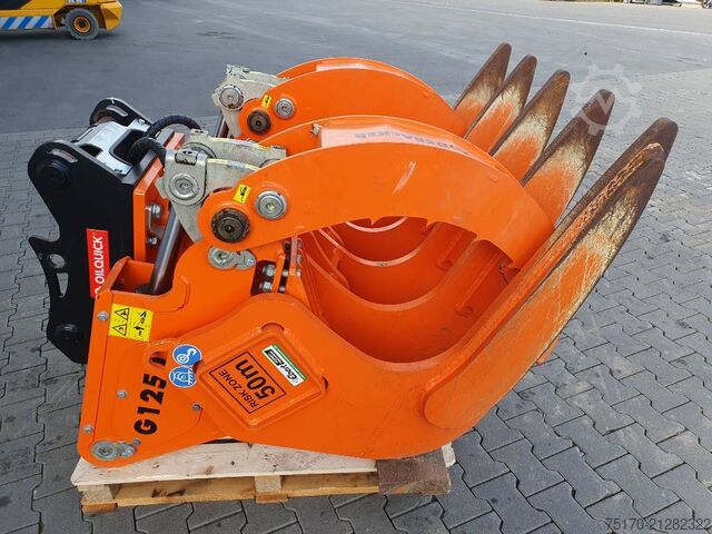 Westtech Woodcracker G1250 Kök Tırmığı / Kavrama Kolları OQ65 DEMO Westtech Woodcracker G1250 Roderechen / Greifarme OQ65 DEMO
