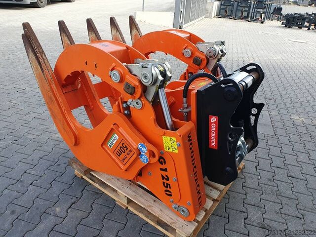 Westtech Woodcracker G1250 Kök Tırmığı / Kavrama Kolları OQ65 DEMO Westtech Woodcracker G1250 Roderechen / Greifarme OQ65 DEMO