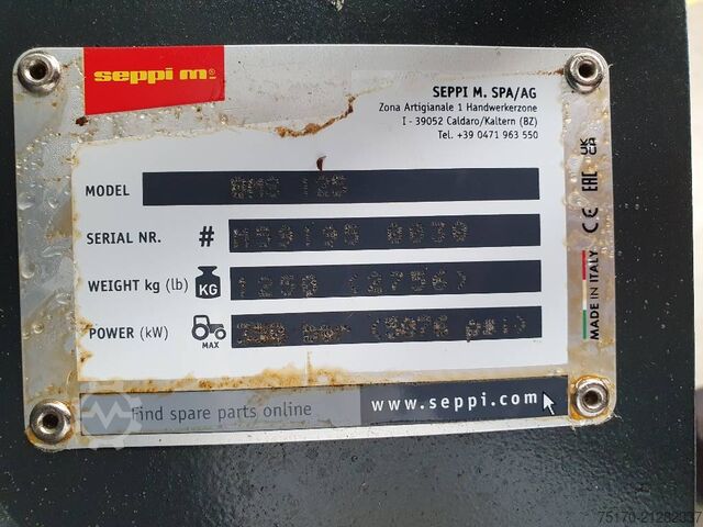 Makulator Seppi M. BMS 125 Forstmulcher / Drehmotor / DEMO / 2024