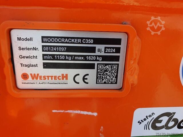Westtech Woodcracker C350 Fällgreifer / OQ70/55 / DEMO 2024 Westtech Woodcracker C350 Fällgreifer / OQ70/55 / DEMO 2024