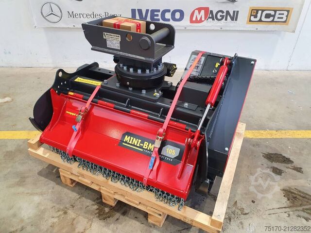 Makulator Seppi M. MINI-BMS 105 Forstmulcher / Drehmotor / MS08 /