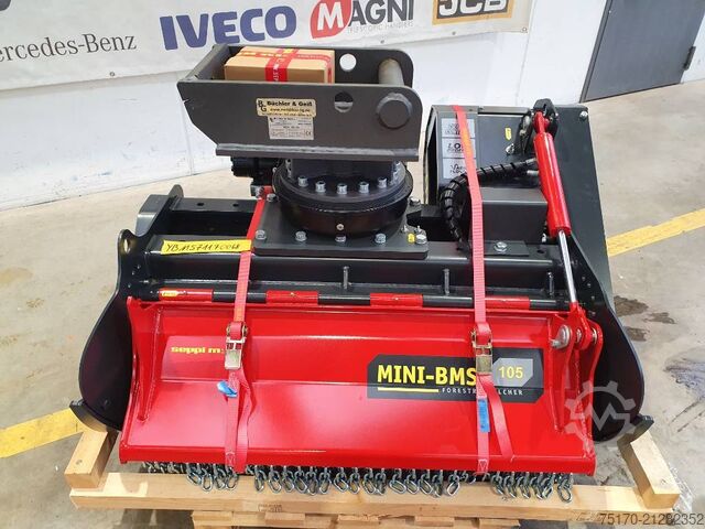 Makulator Seppi M. MINI-BMS 105 Forstmulcher / Drehmotor / MS08 /
