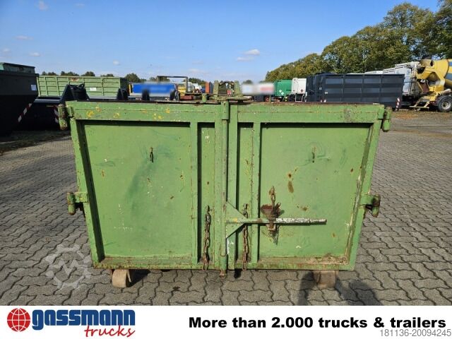 Abrollcontainer  Abrollcontainer mit Flügeltüren ca. 6m³