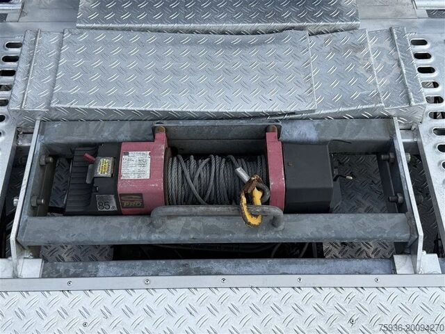 BE félpótkocsik Tijhof AUTOTRANSPORTER 10 Meter Lier