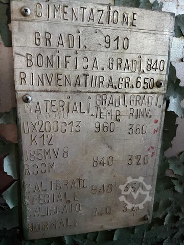 Elektrische oven voor warmtebehandelingen Sapim RM 45