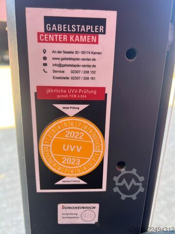 Orderpicker elektrische stapelaar palletwagen Jungheinrich EKS 110  ECE 320