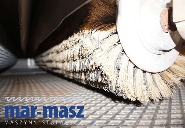 Aging brushing machine 1300 Cattinair EP2M-188-2 serwomotory