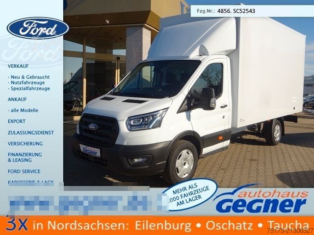 Vrachtwagen met bakwagen FORD Transit Koffer 350 L4 Einzelk Bi-Xenon Hecktüren
