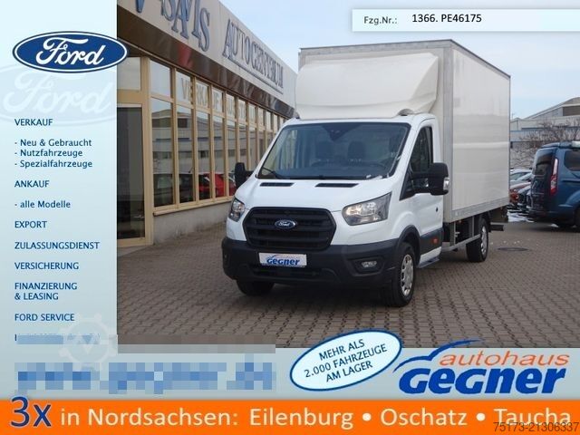 Vrachtwagen met bakwagen FORD Transit 350 L4 130PS HA Trend Koffer LBW