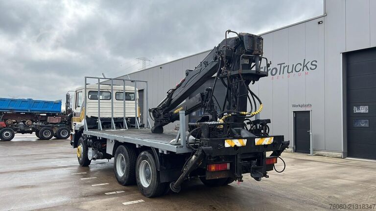 Platte bak MAN 27.402 (WITHOUT CRANE / CRANE SOLD / 6 CYLINDER...