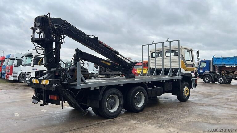 Platte bak MAN 27.402 (WITHOUT CRANE / CRANE SOLD / 6 CYLINDER...