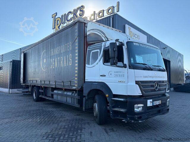 Lona deslizante Mercedes-Benz Axor 1833 + MANUAL + SLEEPCAB + LOADLIFT + 18T