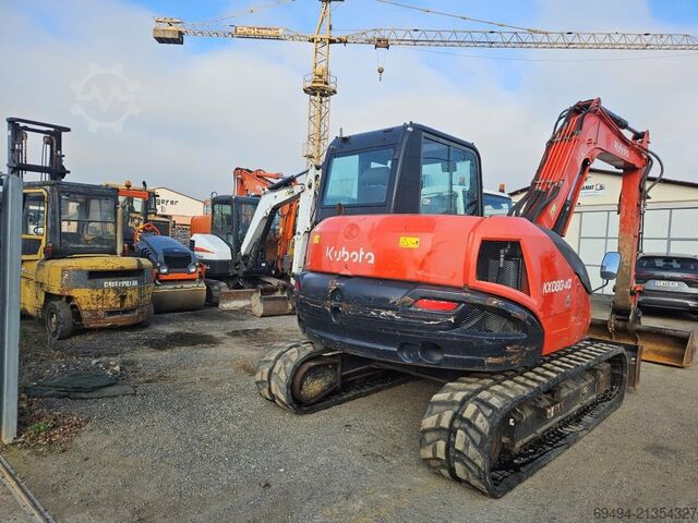 μίνι εκσκαφέας KUBOTA KX 080 -4