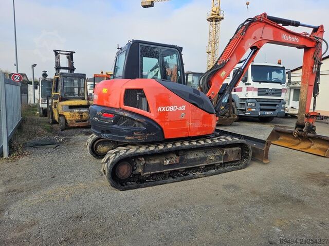 μίνι εκσκαφέας KUBOTA KX 080 -4