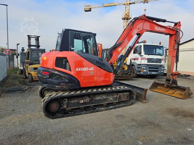 μίνι εκσκαφέας KUBOTA KX 080 -4