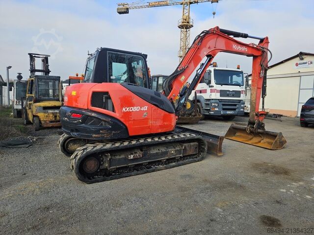 μίνι εκσκαφέας KUBOTA KX 080 -4