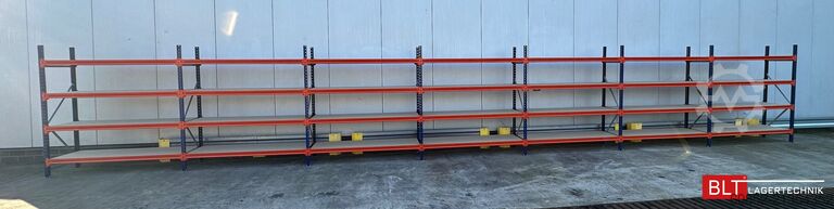 ράφι αποθήκευσης μεγάλης ανοίγματος ca. 57 lfm. Weitspannregale H: 200 cm T: 60 cm , 400 kg Fachlast , 4 Ebenen