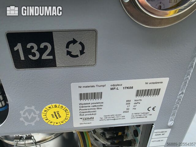 TRUMPF TruMatic 6000-1600 fiber TRUMPF TruMatic 6000-1600 fiber