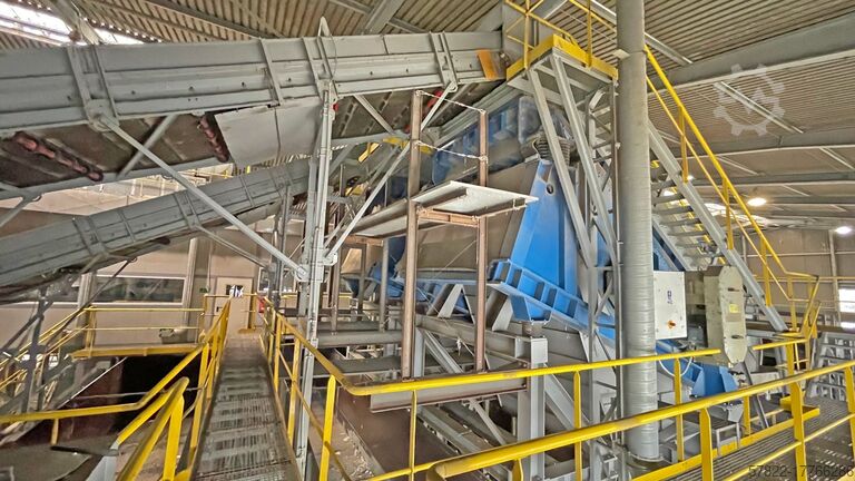 Sita kaskadowe (wibracyjne sita do odpadów), typ SM 2400 x 5000 F - UW30 IFE Aufbereitungstechnik GmbH SM 2400 x 5000 F – UW30