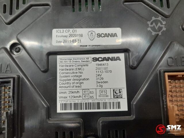 Motormanagement Scania Occ instrumentenpaneel Scania