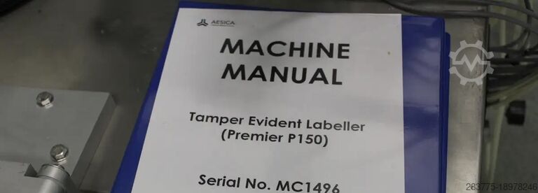 Tamper Evident Etiketleyici Premier Labellers Premier 150
