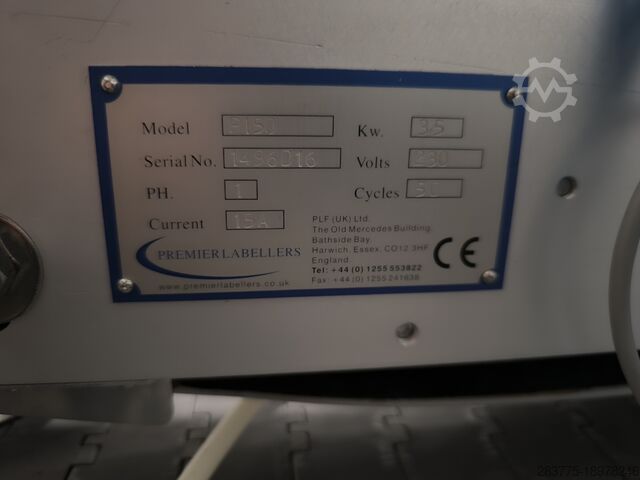 Szabotázsjelző címkéző Premier Labellers Premier 150