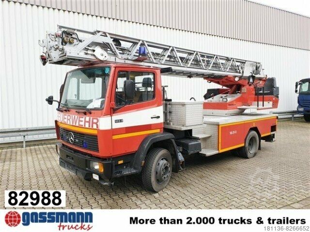 Fire brigade/rescue Mercedes-Benz 1114 4x2 DLK 18-12 CC Drehleiter, 24 Meter