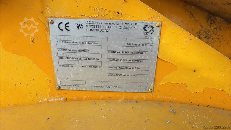 Manipulator telescopic JCB Loadall 520-50