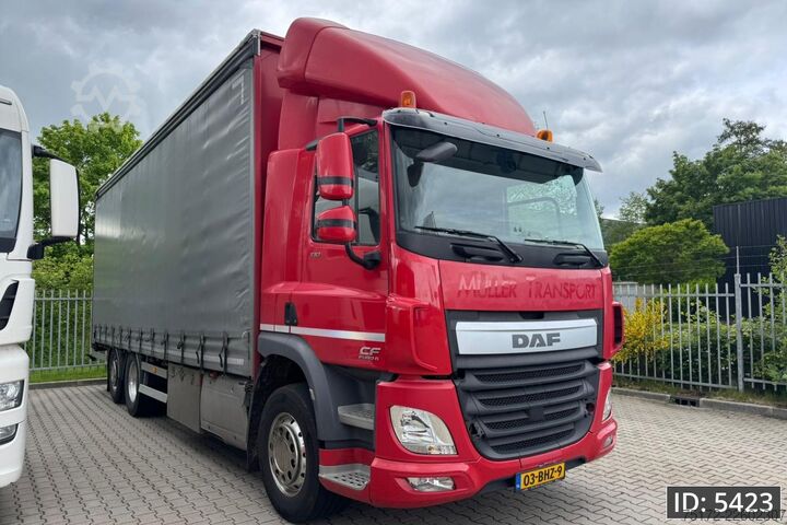 Csúszó ponyva DAF CF 330 Day Cab, Euro 6, 6x2 / Broken engine! / ...