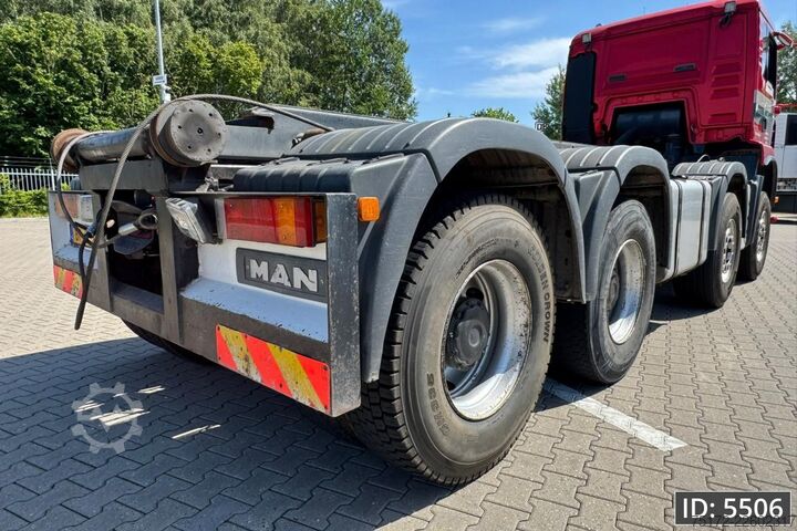 Konténerszállítás MAN TGA 37.480 Day Cab, Euro 3, NCH System / 8x4 / ...