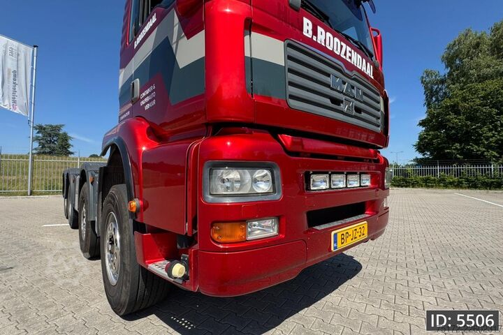Konténerszállítás MAN TGA 37.480 Day Cab, Euro 3, NCH System / 8x4 / ...