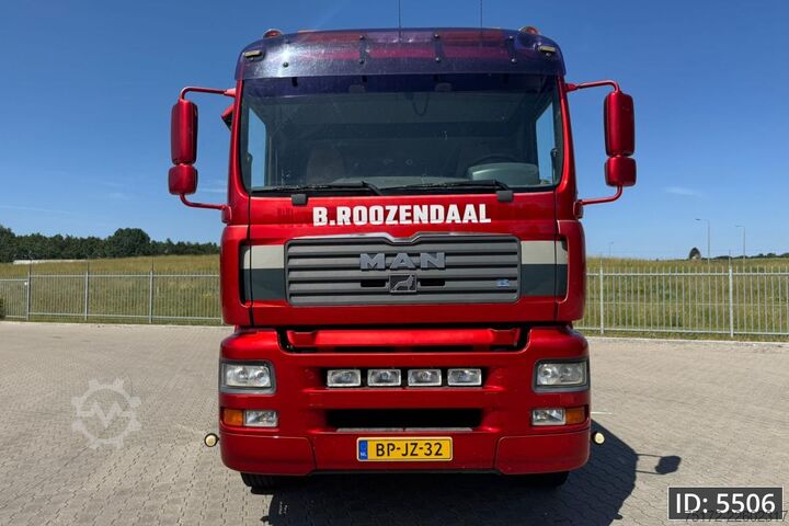 Konténerszállítás MAN TGA 37.480 Day Cab, Euro 3, NCH System / 8x4 / ...