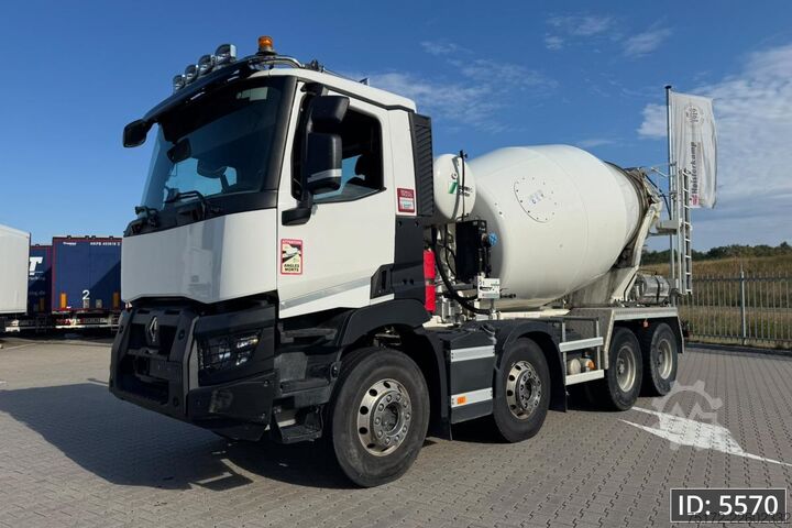 Blender Renault C430 Day Cab, Euro 6, / 8x4 / Full steel / Reta...