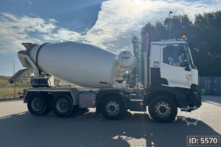 Blender Renault C430 Day Cab, Euro 6, / 8x4 / Full steel / Reta...