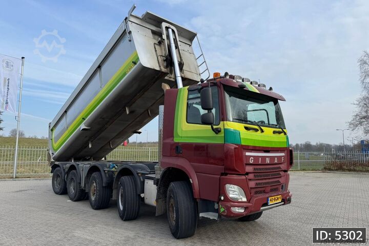 Kamion za otkači Ginaf X6 5350 Day Cab, Euro 6, 10x6 / Asfaltkipper / ...
