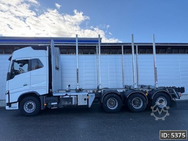 Transporteri od drveta Volvo FH16 750 Globetrotter XL, Euro 6, 8x4 / Hydraul...
