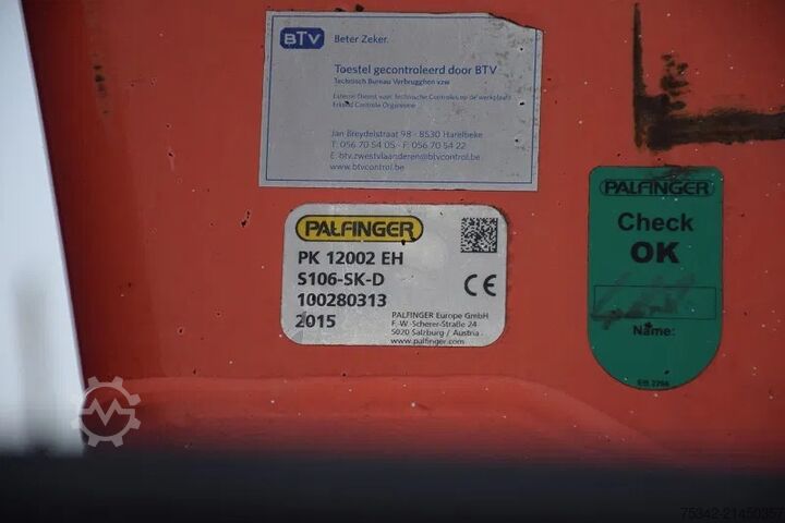 Læsseplatform Mercedes-Benz Arocs 2830