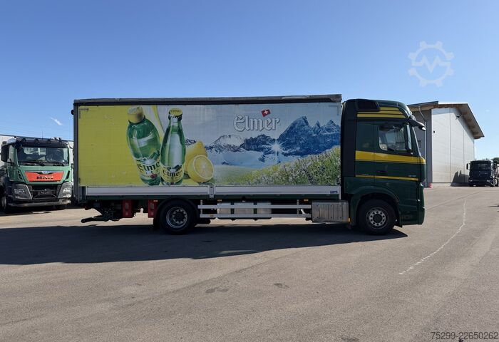 Φορτηγό πλατφόρμα με μουσαμά Mercedes-Benz Actros 1845 4x2 Plane/HB / Swiss-Vehicle