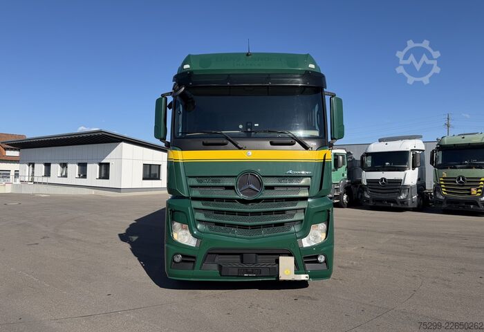 Φορτηγό πλατφόρμα με μουσαμά Mercedes-Benz Actros 1845 4x2 Plane/HB / Swiss-Vehicle