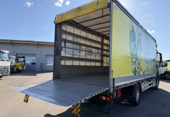 Φορτηγό πλατφόρμα με μουσαμά Mercedes-Benz Actros 1845 4x2 Plane/HB / Swiss-Vehicle