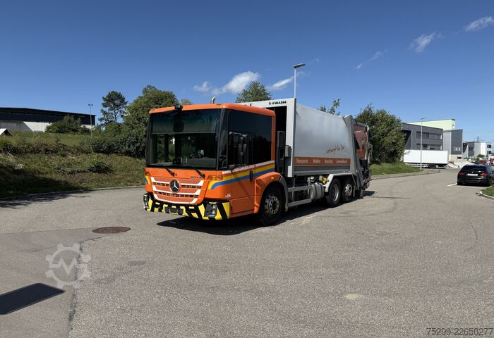Szemetesautó Mercedes-Benz Econic 2635 6x2 Faun / Swiss-Vehicle