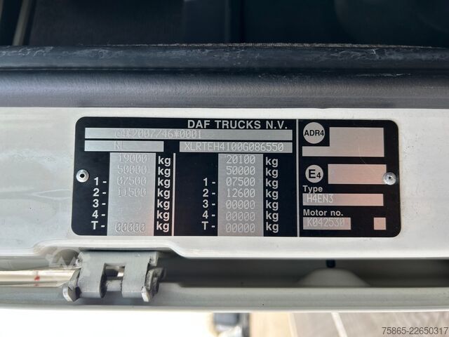 Standard-SZM DAF XF 440 FT SC / 942 dkm / Tacho V2 / 2 Tanks / N...