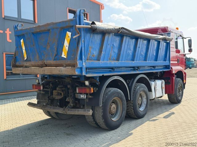 Driezijdige kipper MAN TGA 26.460 6x4 EURO3 Meiller Blatt/Blatt - TOP