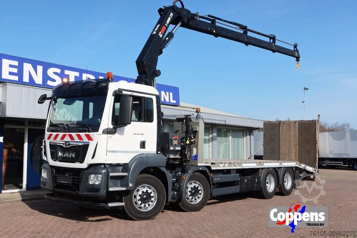 Bestelwagen autodrager MAN TGS 35.360 8x2 Oprijvrachtwagen + Hiab 228 E3
